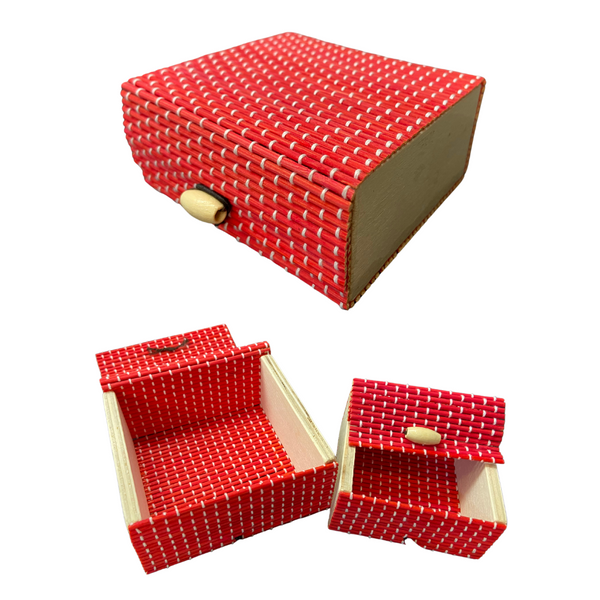 Handcrafted Bamboo Box for Storing & Gifting