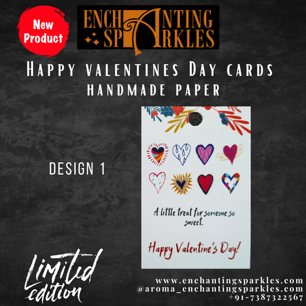 Eco Friendly Valentine's Day Packing Cards / Tags