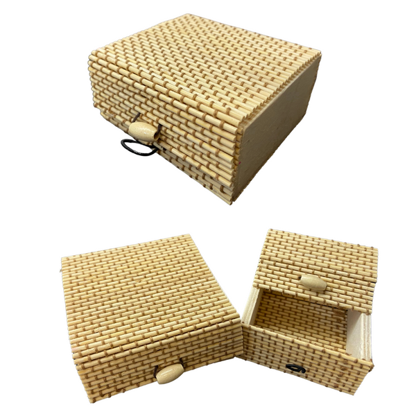 Handcrafted Bamboo Box for Storing & Gifting